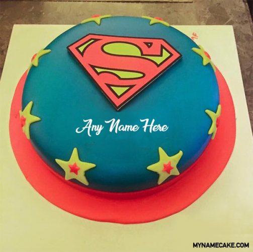 superman name cake